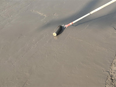 修補砂漿施工現場